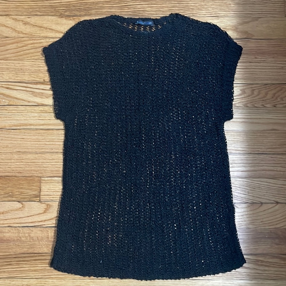 Eileen fisher black top